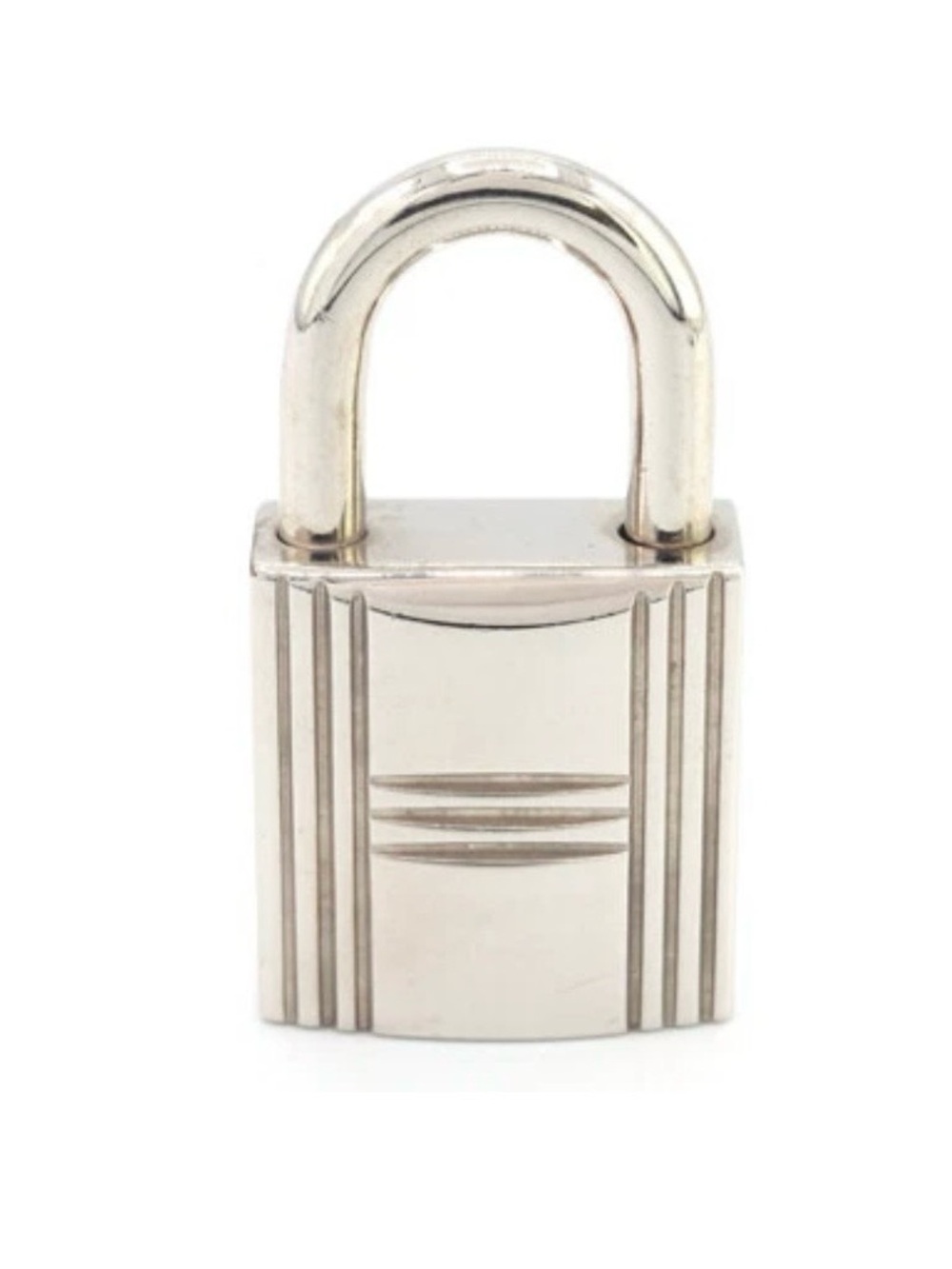 Hermes Palladium Hardware Small Padlock